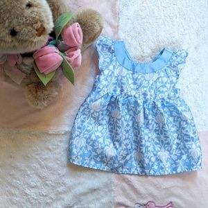 Gymboree | Floral Blue Blouse